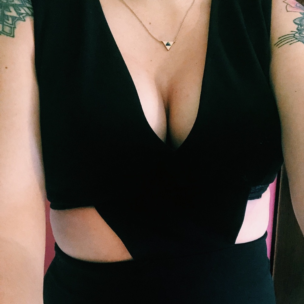 Black cocktail  dress